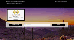 Desktop Screenshot of crossoverrealty.com